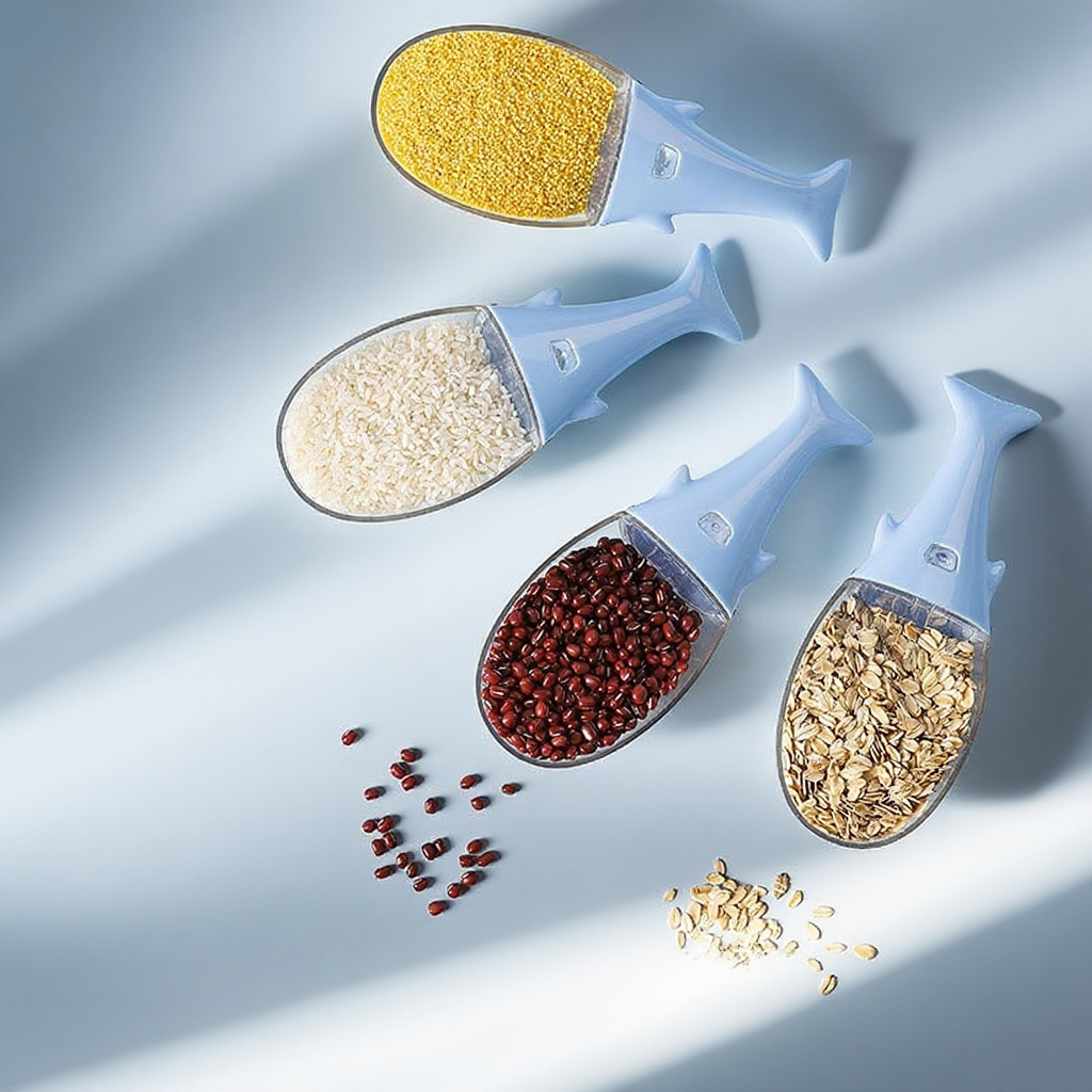  Potravinářská odměrka na rýži, odnímatelná a pohodlná pro pozorování