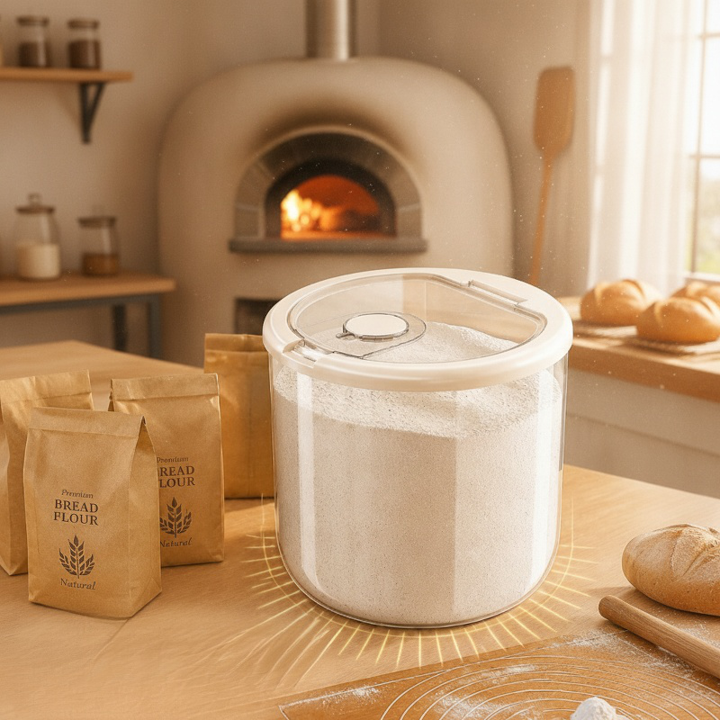 Moisture-Proof & Pest-Resistant Sealed Rice Bin
