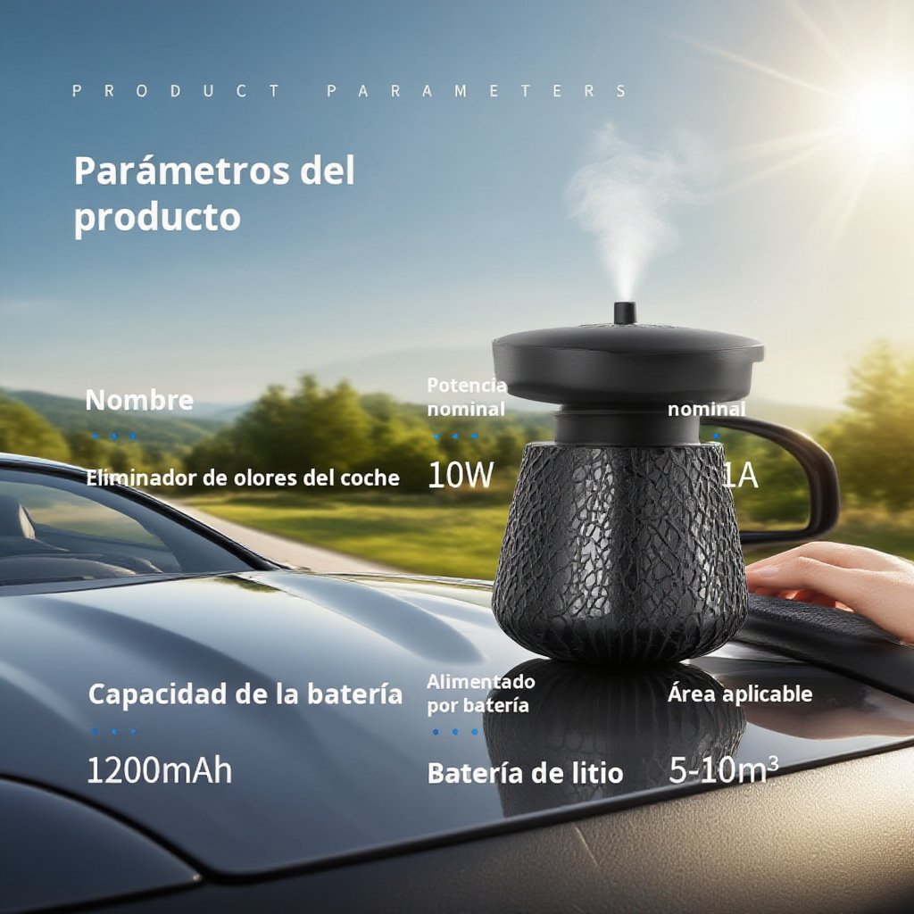 Purificador de aire con tecnología avanzada para baños