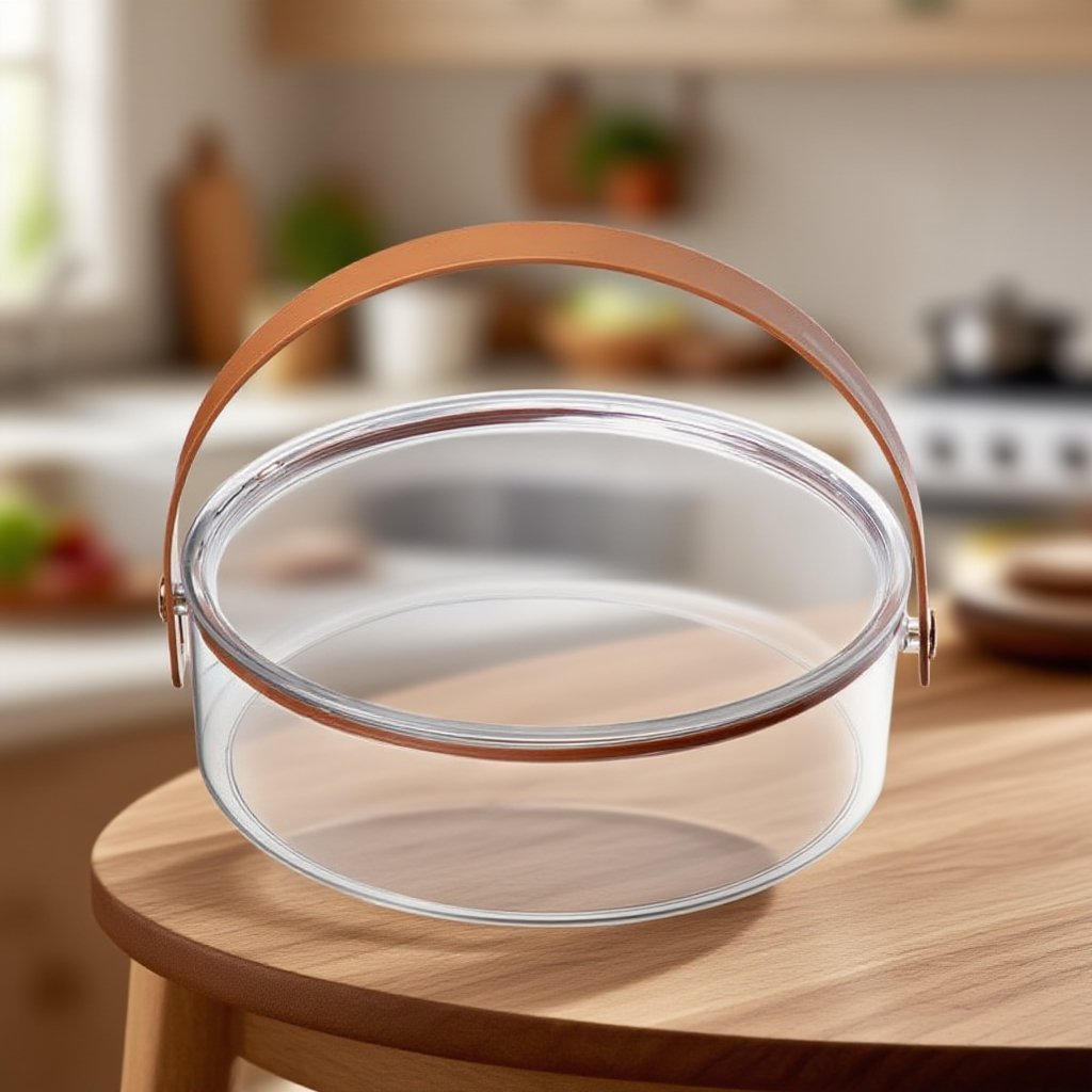 휴대용 밴드 뚜껑 분리 과일 쟁반