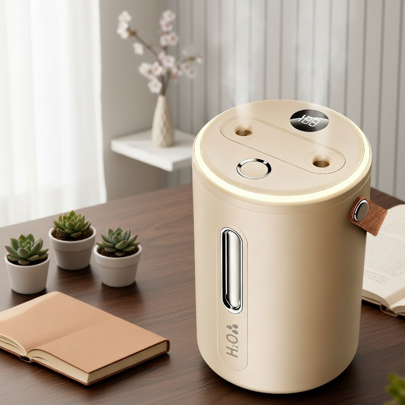 Household ultralong life humidifier dual spray large capacity wideangle humidifier