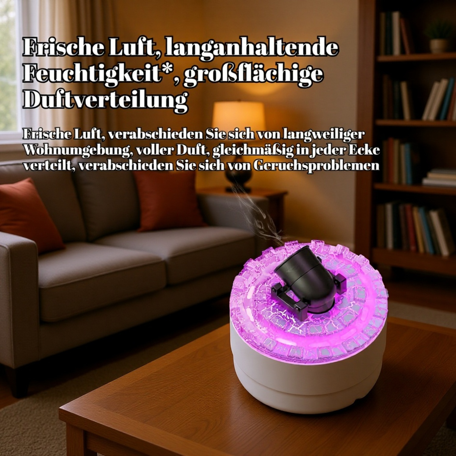 Großer Nebeldiffusor für Zuhause – Aromatherapie-Räuchermaschine