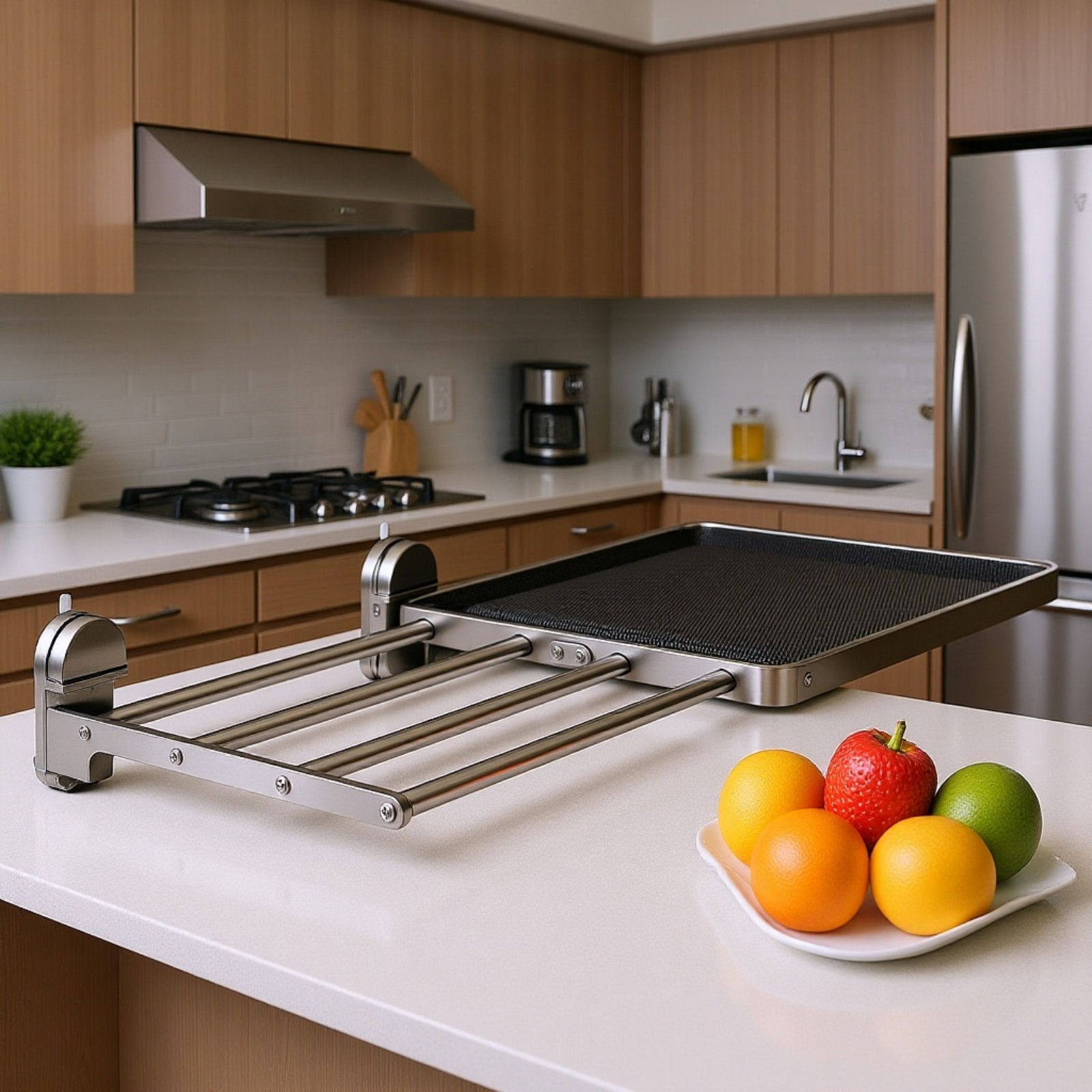 Ideal para pisos de alquiler - Tendedero interior adhesivo para ventana