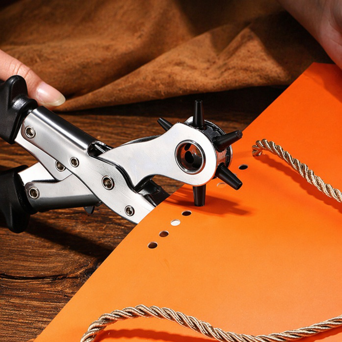 Laborsaving Multi-functional Belt Hole Punch