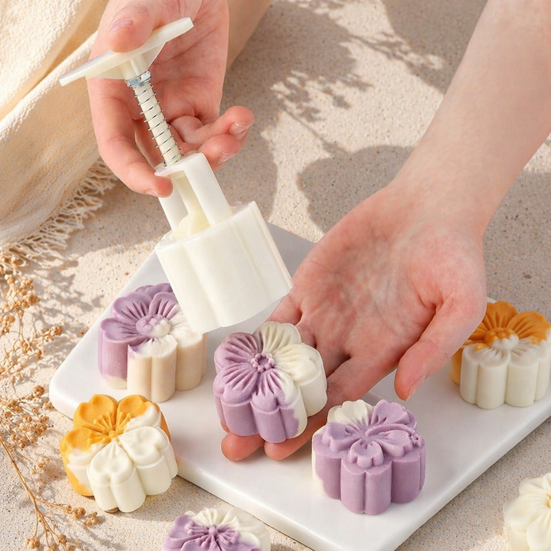 Pastry molds: Purple sweet potato and yam cake molds, mung bean cake molds, snack food, baby food ba