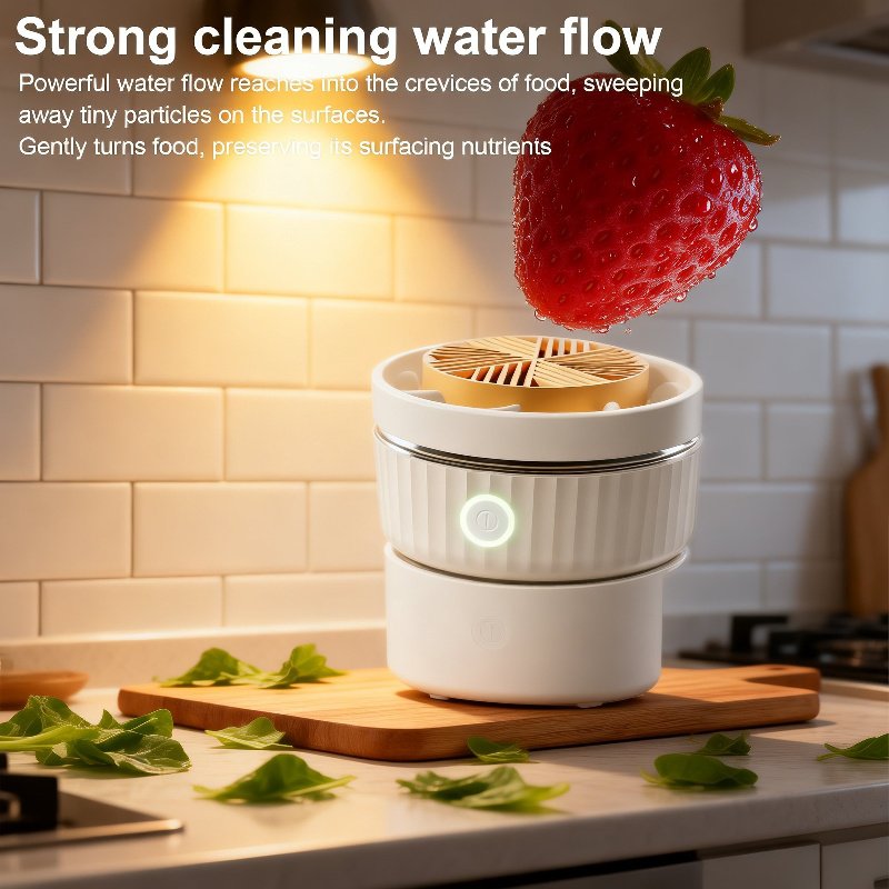 Pesticide Removal and Sterilization Fruit and Vegetable Washer