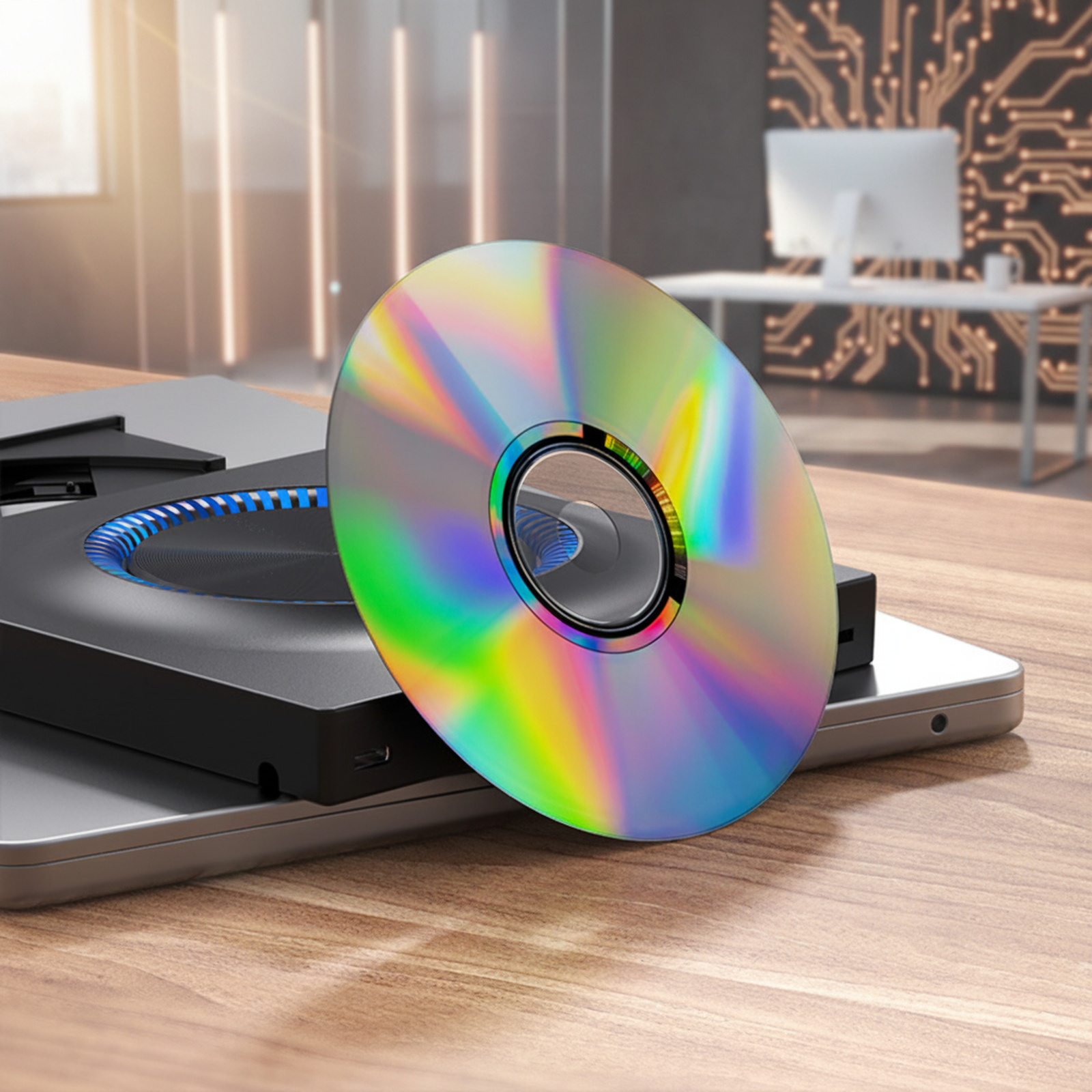 Universal compatibility DVD burner for desktop and laptop