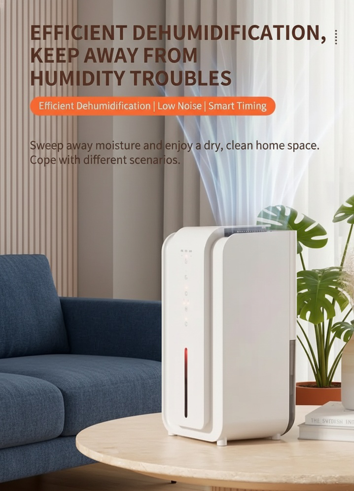 Household Mini Dehumidifier front view