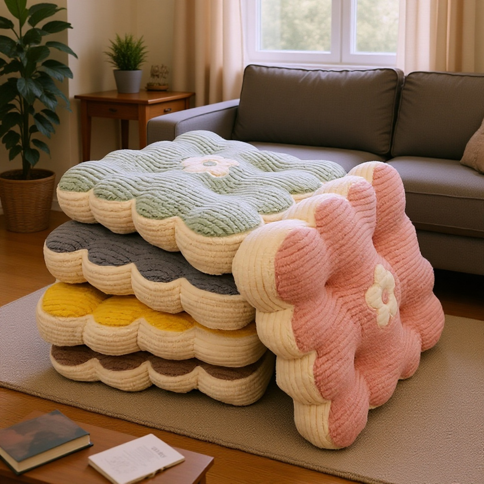 ホーム肥厚プラスベルベットクッション椅子クッションシートクッションお尻クッション学生寮教室オフィスクッションスーパーソフトクッション