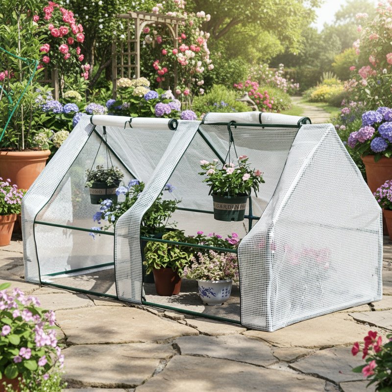 Serre domestique antigel pour balcon, jardin et cour