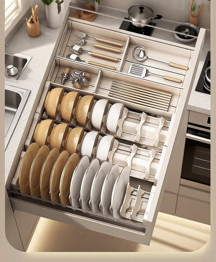 Praktikus konyhai fiók rendező