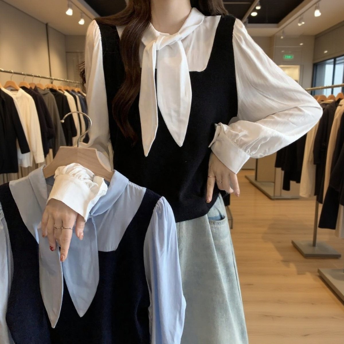 트렌디한 봄·가을 데일리룩 셔츠