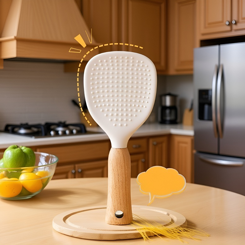 식품용 논스틱 실리콘 밥주걱 가정용주걱 밥솥 전용주걱