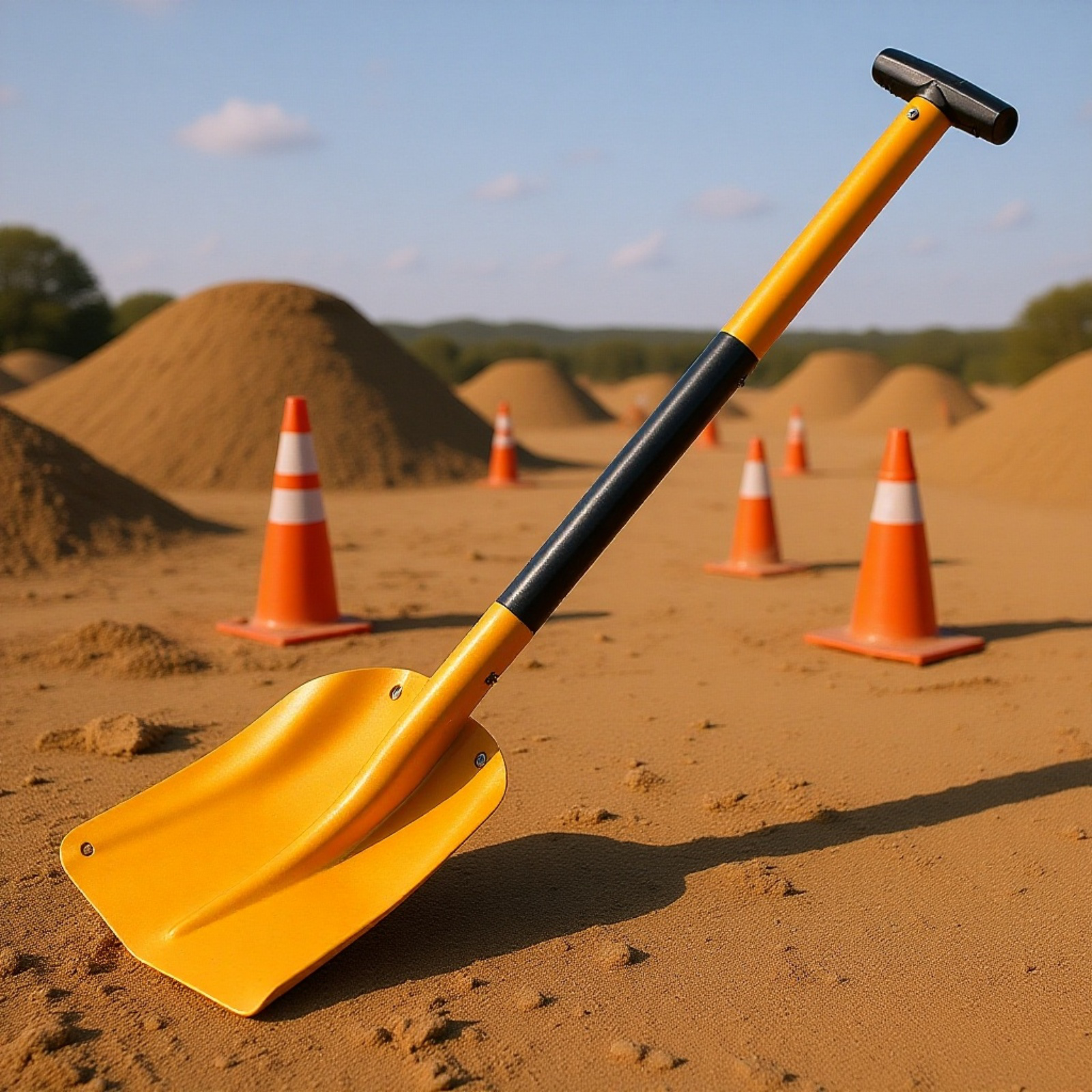 Noszenie wielofunkcyjnej łopaty ratunkowej do użytku na zewnątrz