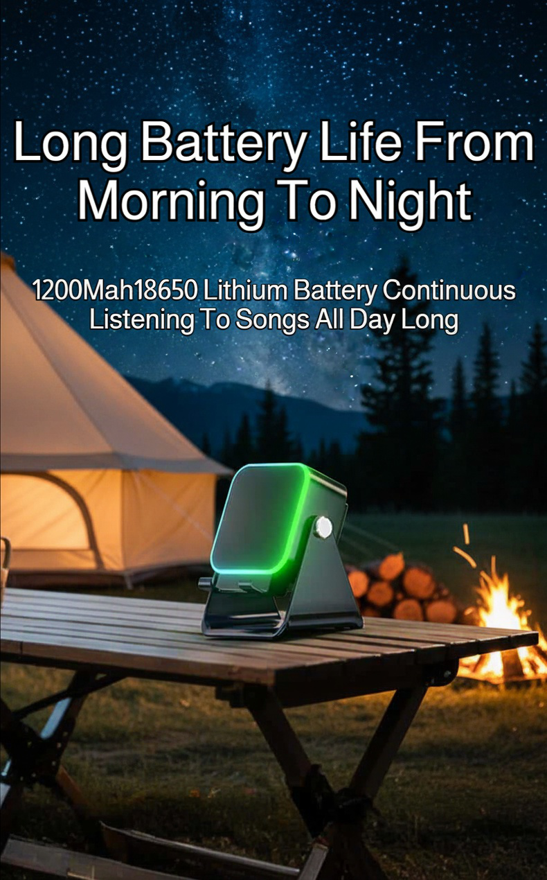 Bluetooth speaker integrated with phone mount