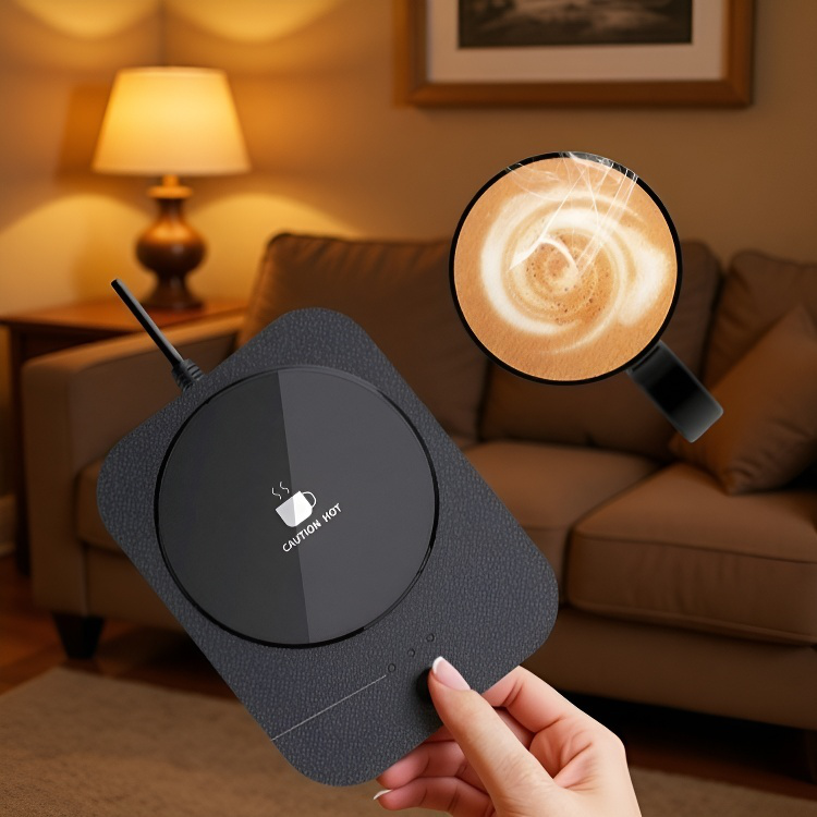 Constant temperature cup pad insulation cup pad coffee insulation pad 3 stage temperature setting au