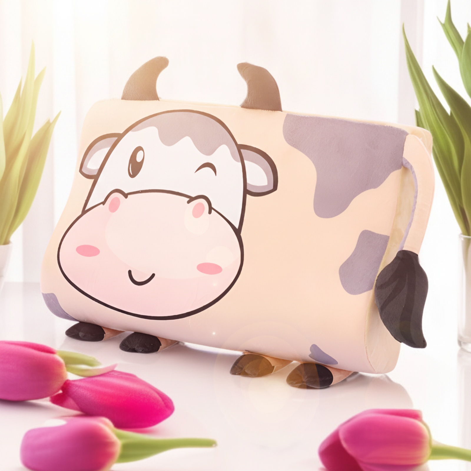 Herbst und Winter Baby Plüsch Kindergarten Kinder schlafen Cartoon Tier Latex Kissen Schlafsaal Einz