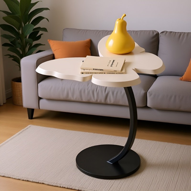 Kreativní noční stolek ve tvaru motýla, multifunkční malý čajový stolek