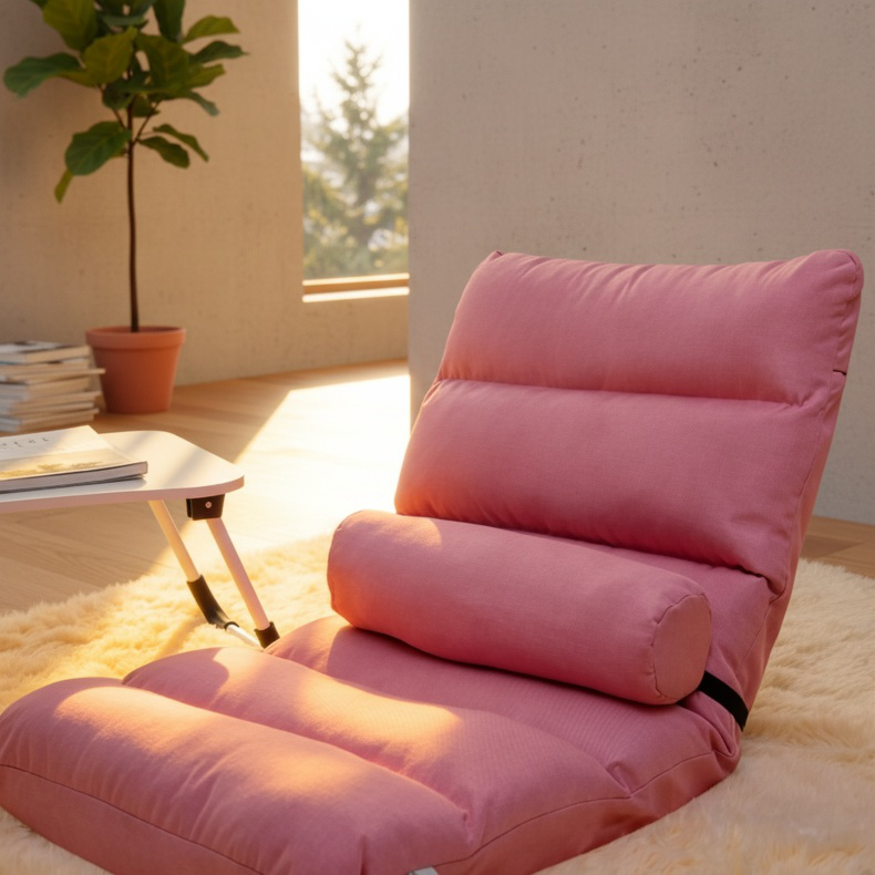 Silla de descanso tatami en sala de estar moderna