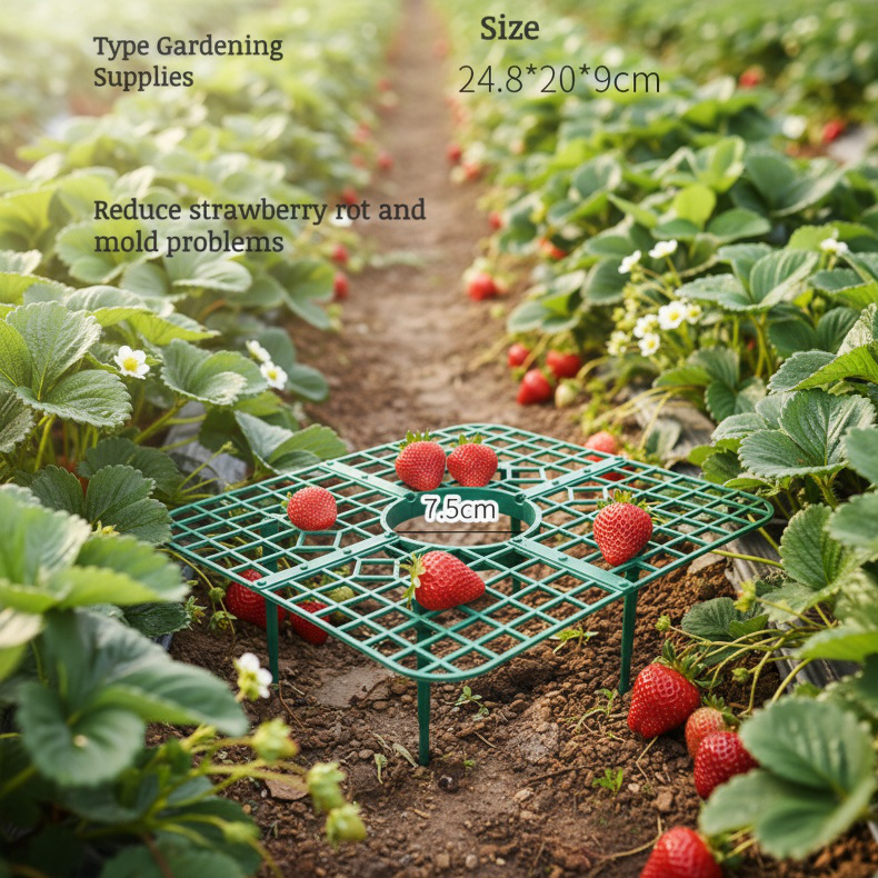 Strawberry bracket Pp material balcony planting frame