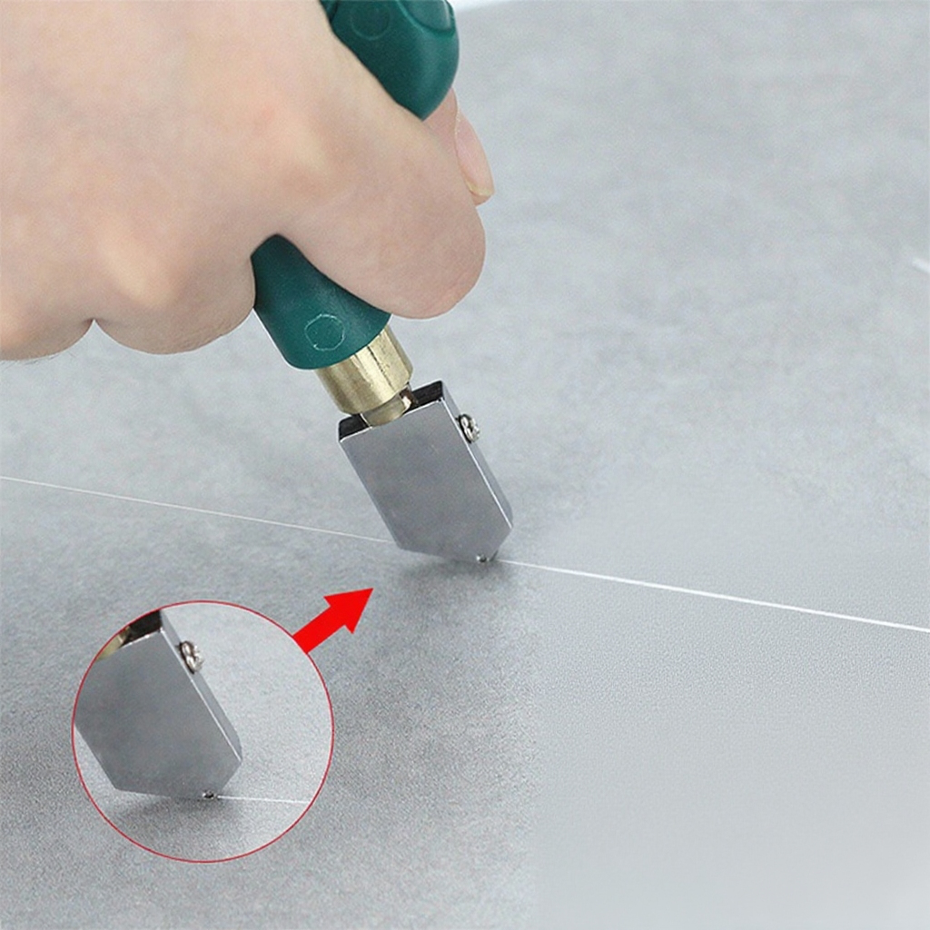 Zestaw ręcznych noży do otwierania krawędzi szklanych płytek