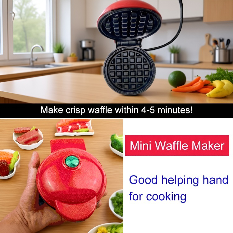 Mini Waffle Maker Machine