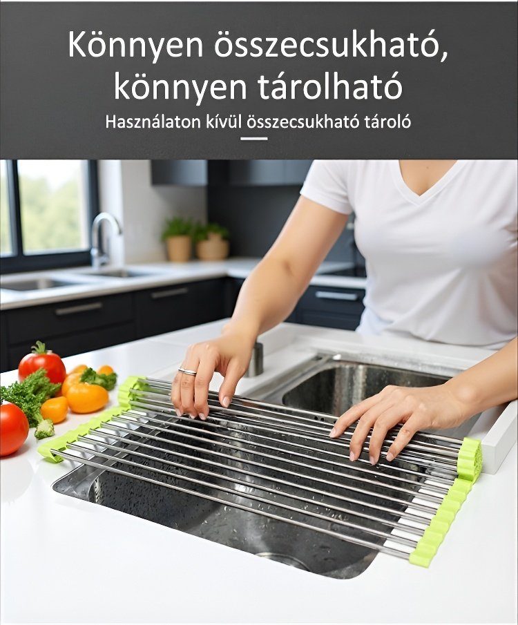 Konyhai edényszárító állvány