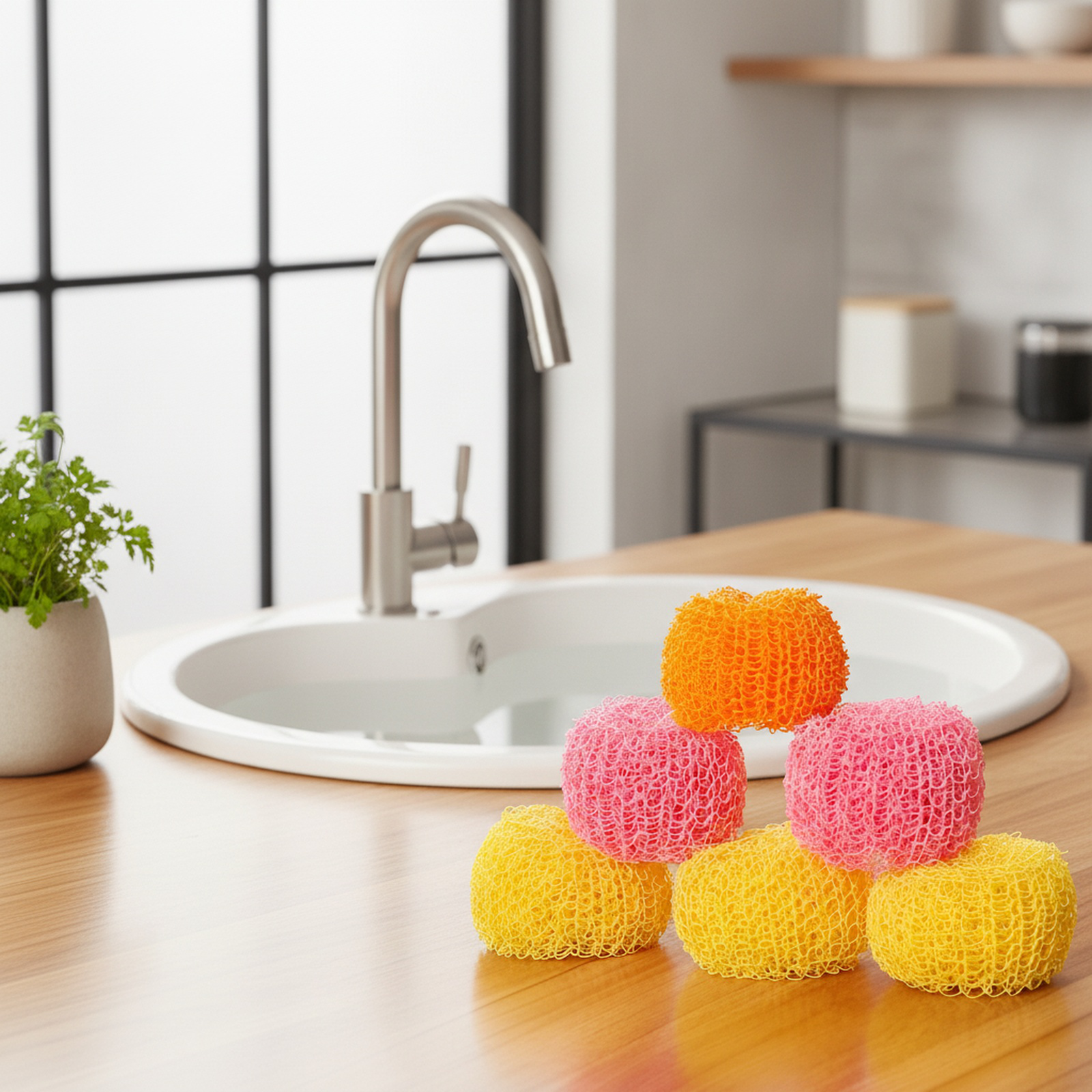 Nano No-Shedding Cleaning Steel Wool Ball