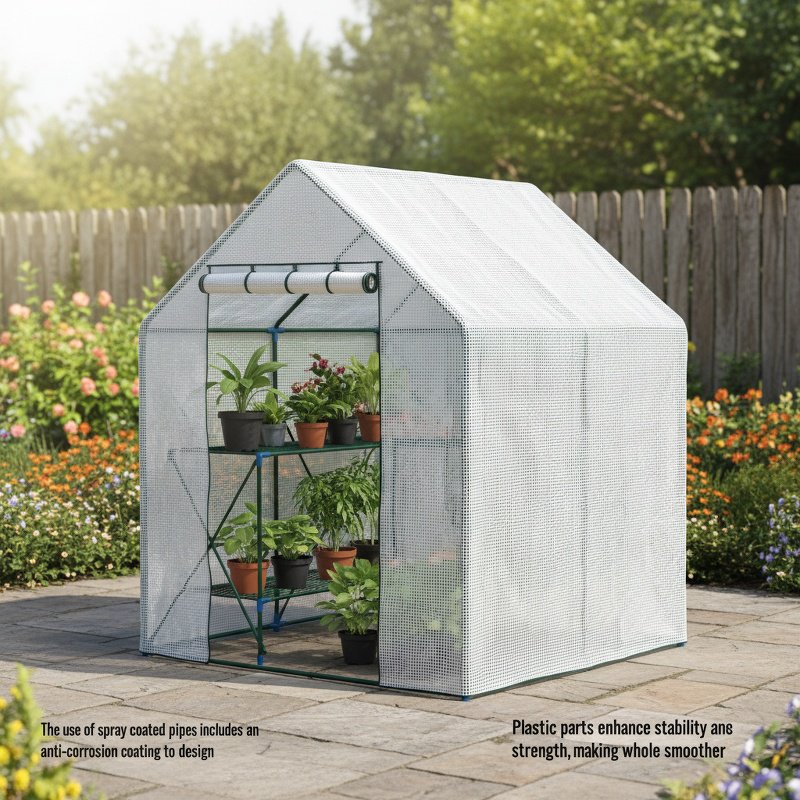 Serre domestique antigel pour balcon, jardin et cour