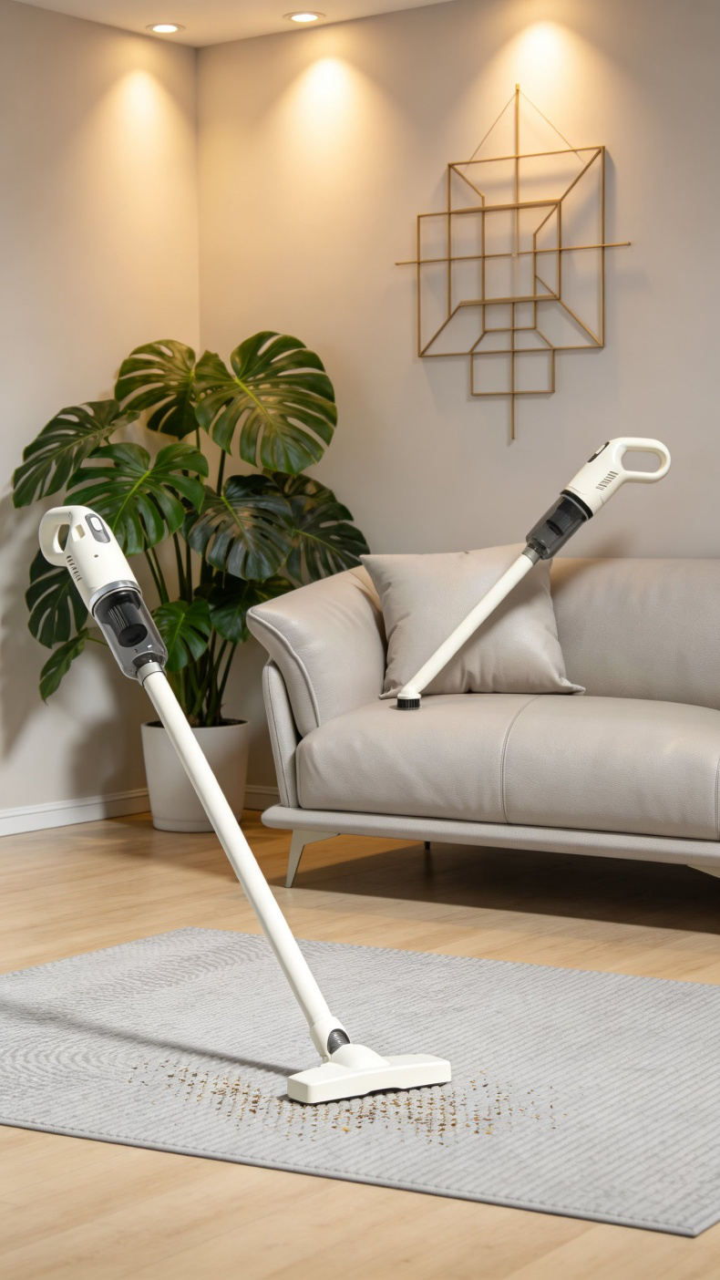 Aspiradora compacta ideal para el hogar