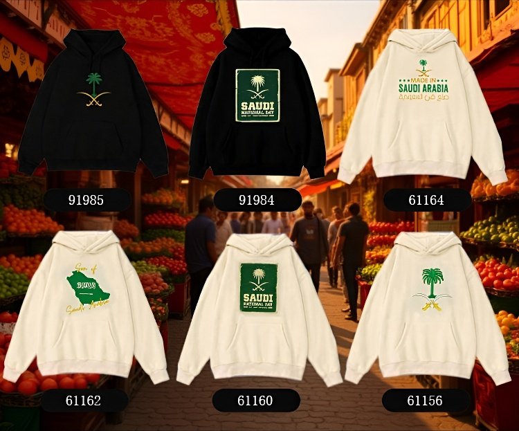 راحة وجودة عالية في سويت شيرت اليوم الوطني