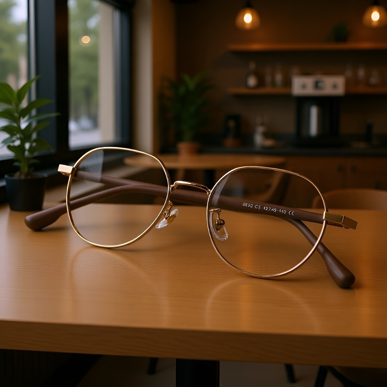 高精細不規則型老眼鏡の正面画像