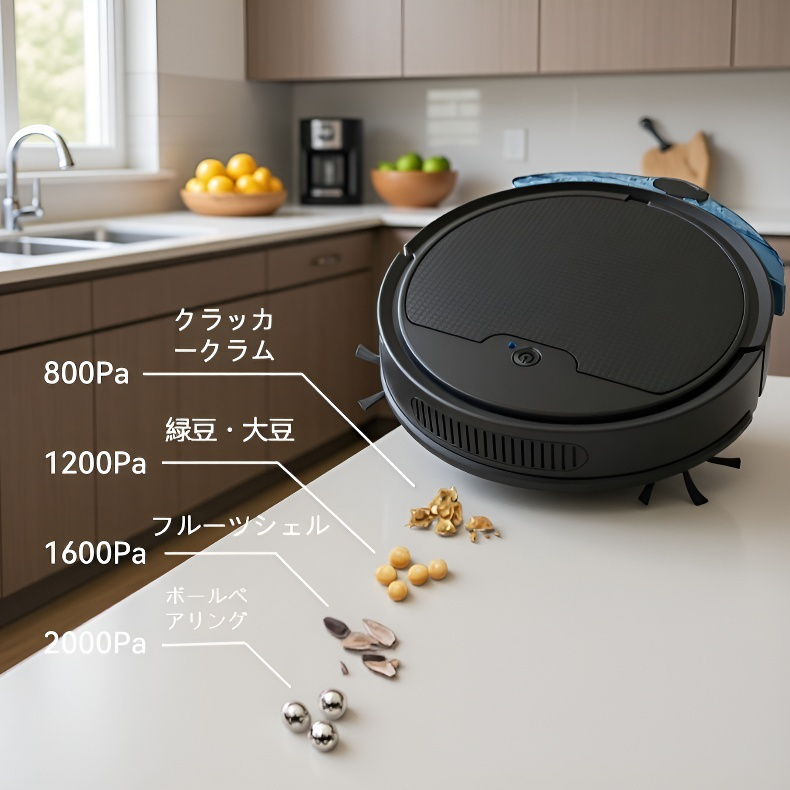 インテリジェントホーム掃除ロボット水タンク掃除とモップオールインワン自動掃除機