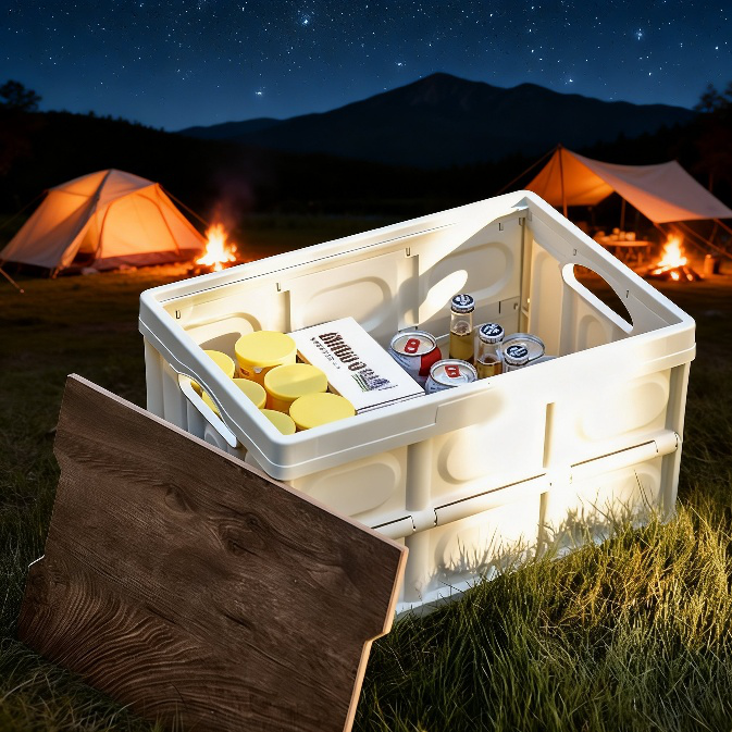 Solución de almacenamiento para ropa en camping