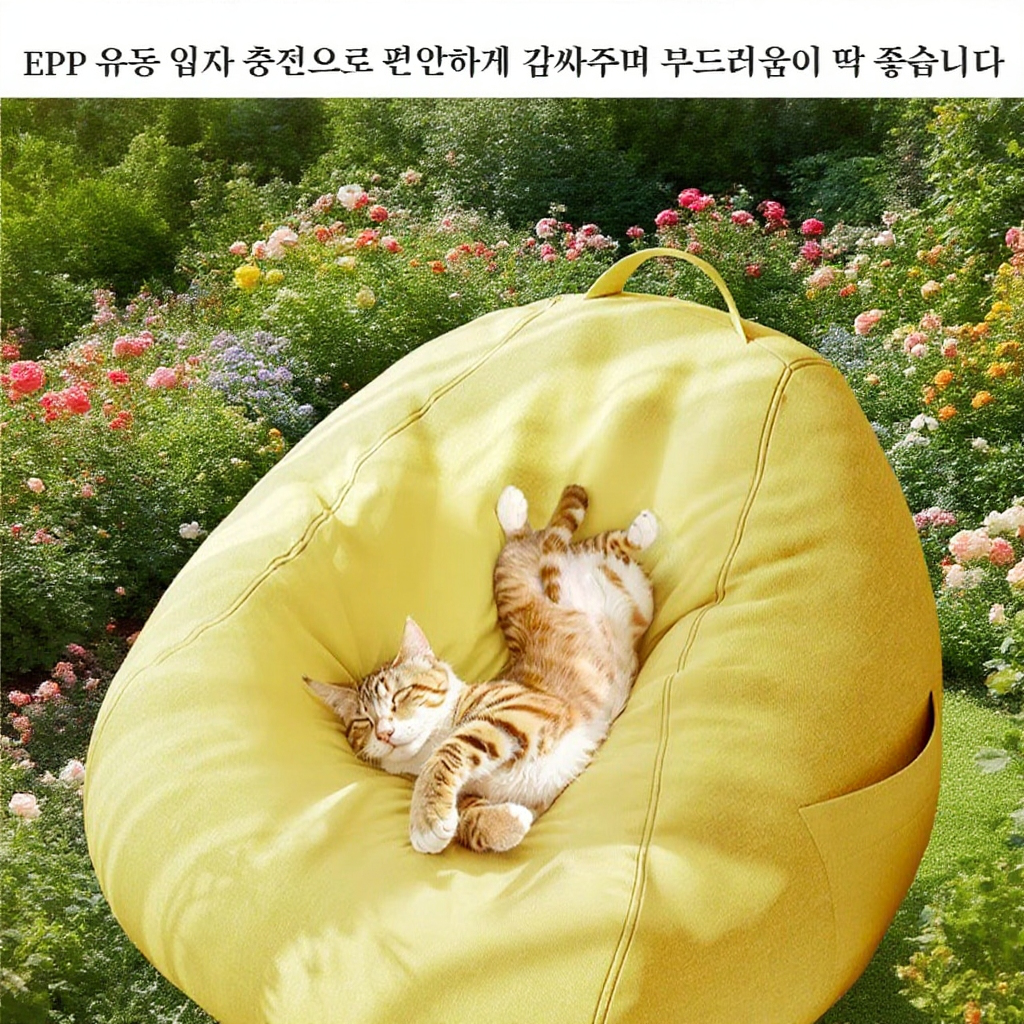 개집 싱글 누울 수 있는 게으름뱅이 소파