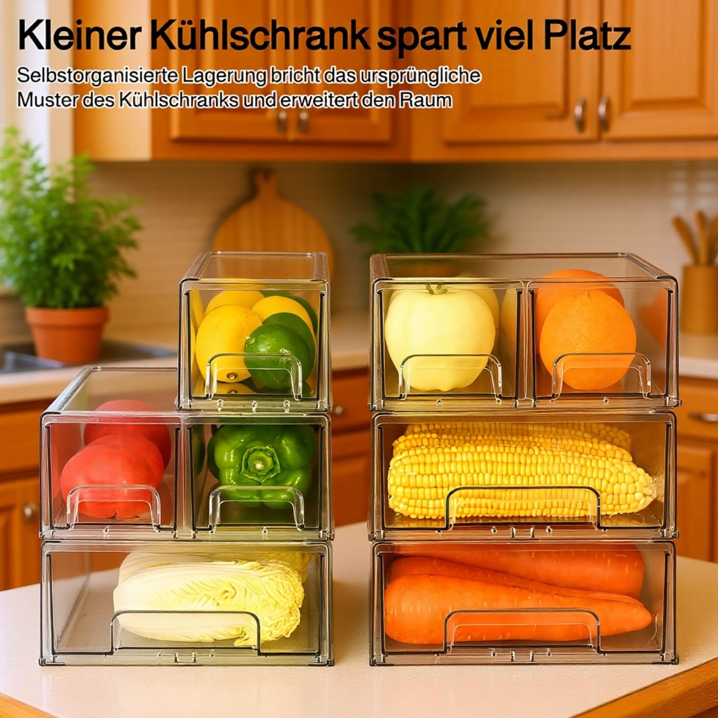 Praktische Frischhaltebox für Lebensmittel