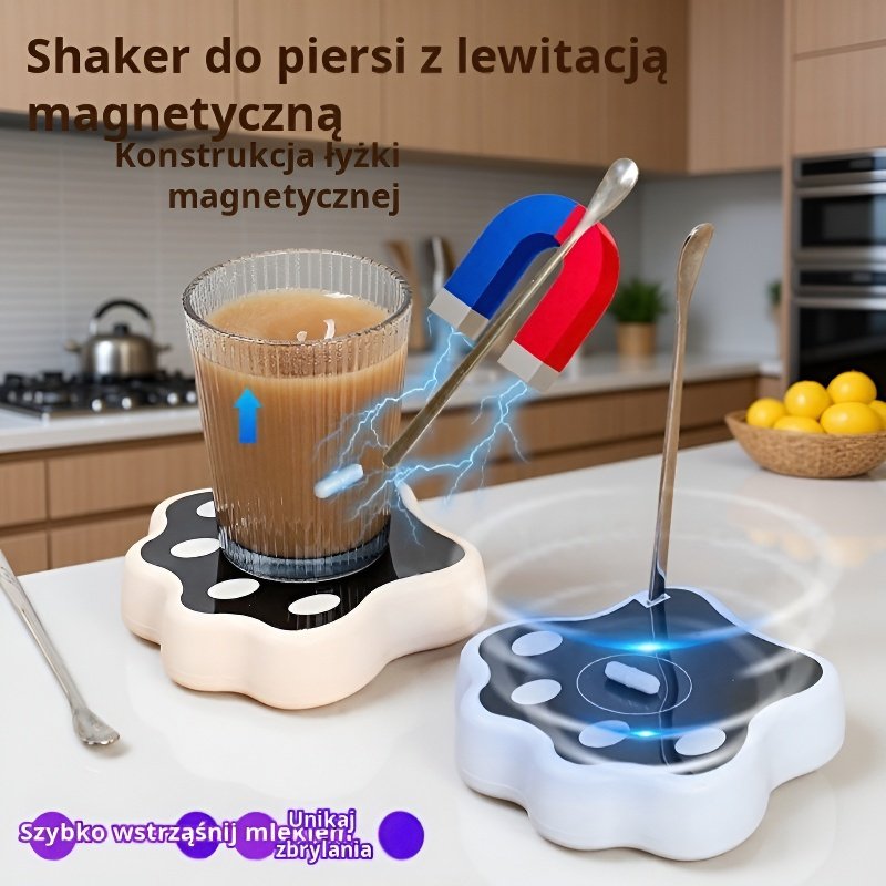 Inteligentna podstawka do mieszania magnetycznego, odpowiednia do różnych kubków
