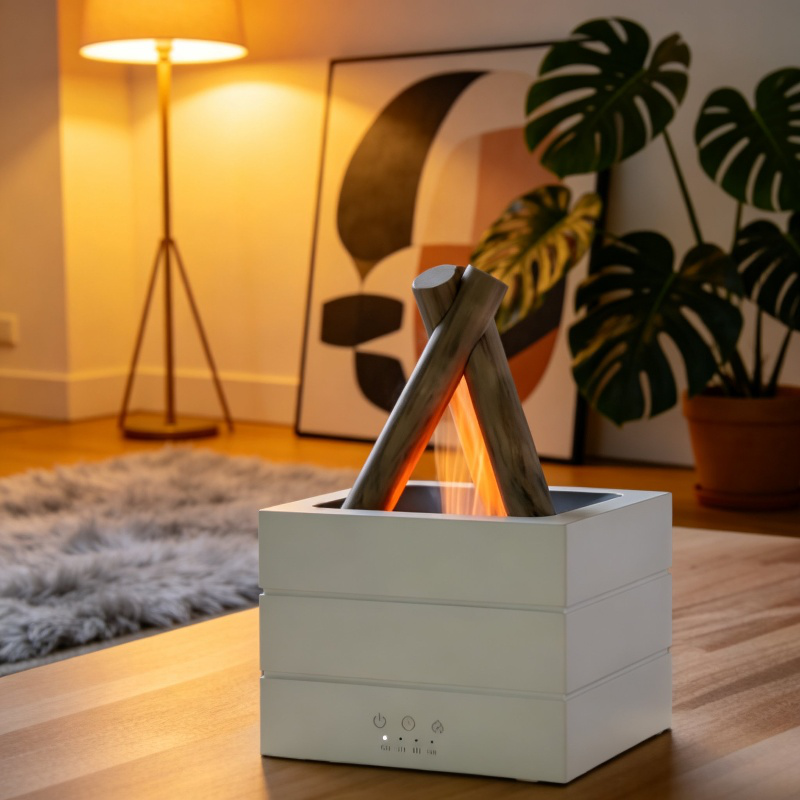 Humidificador elegante para mejorar calidad del aire en hoteles