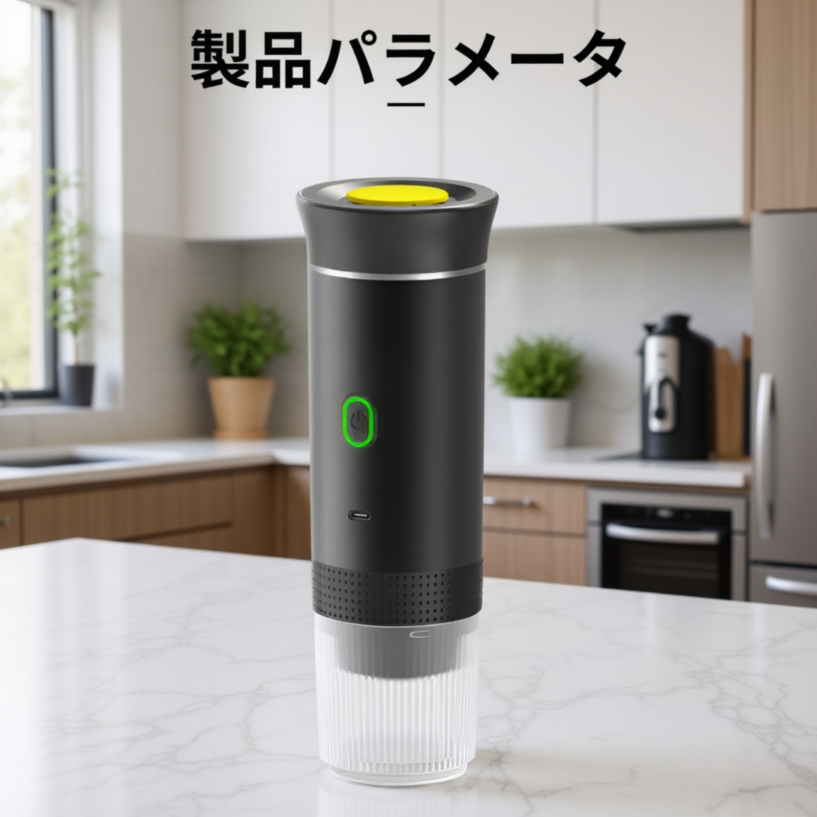 ポータブルミニ加熱エスプレッソカプセルコーヒーマシン