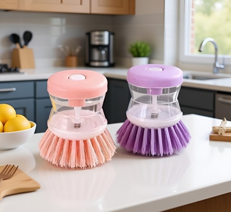 Küchenbürste für effektive Fleckenentfernung