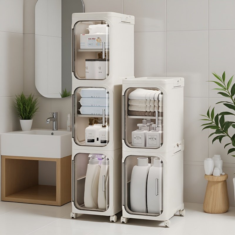 Mueble organizador multifuncional para espacios pequeños