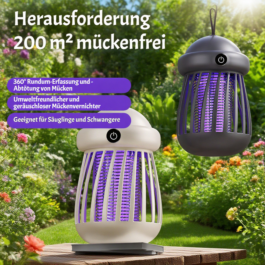 Effektiver Insektenvernichter für Innen- und Außenbereich