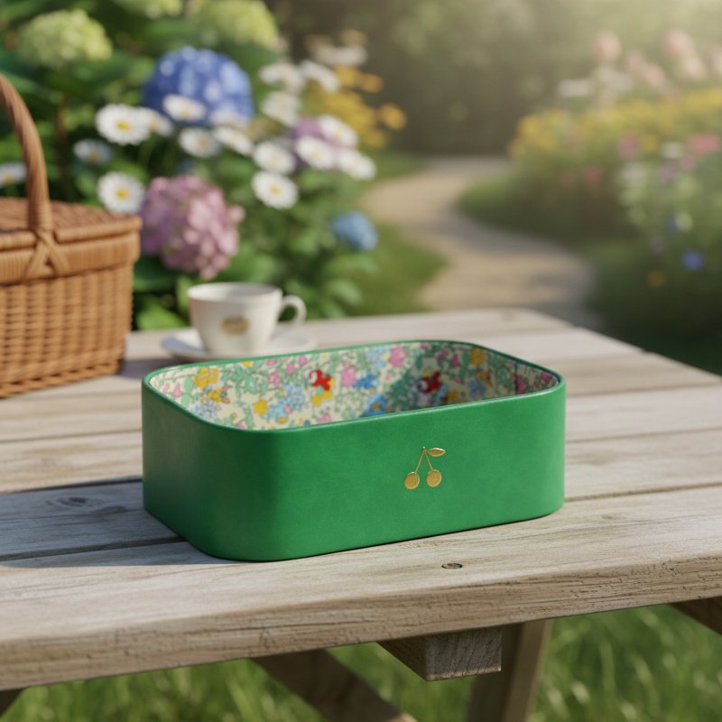 Cute single-layer desktop storage box for sundries
