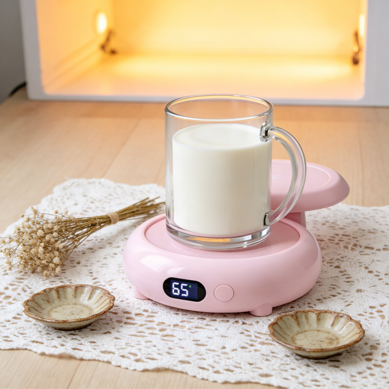 Portable Wireless Temperature-Control Mug for Office