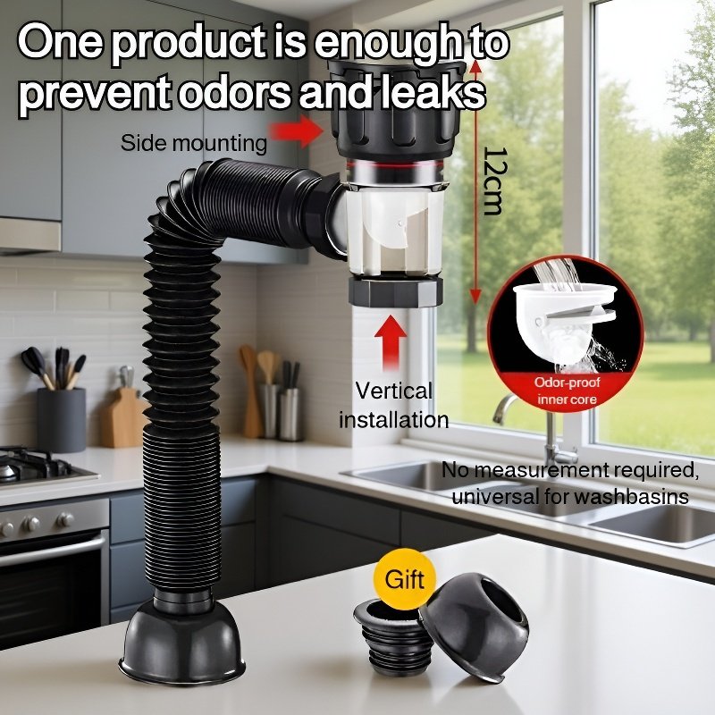 Stainless Steel Anti-Odor Bathroom Drain 