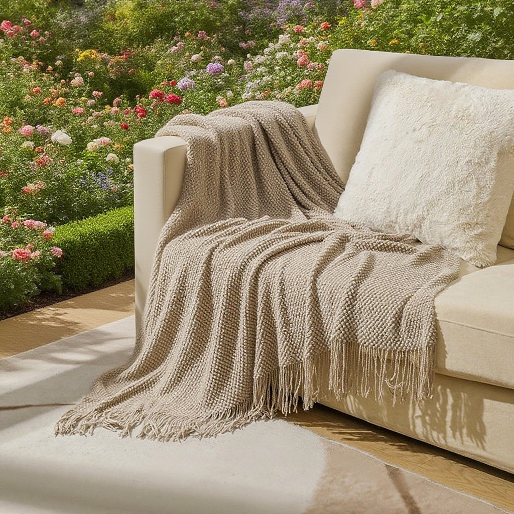 持ち運びに便利なオフィス用ブランケット