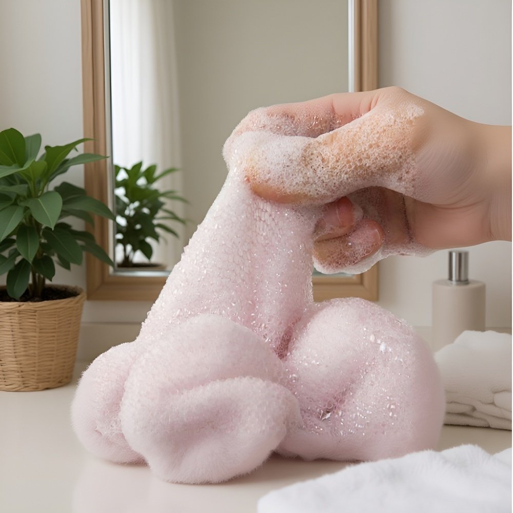 ボディ洗浄用ヘチマバスボール