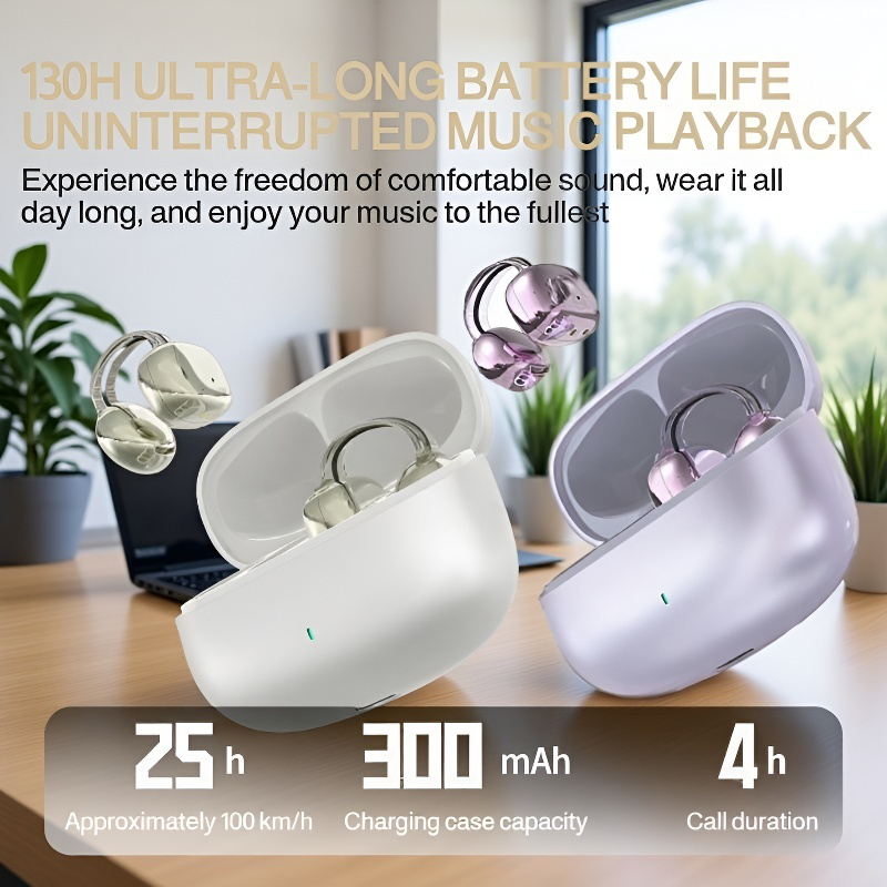 Clip-on Bluetooth Translation Earbuds