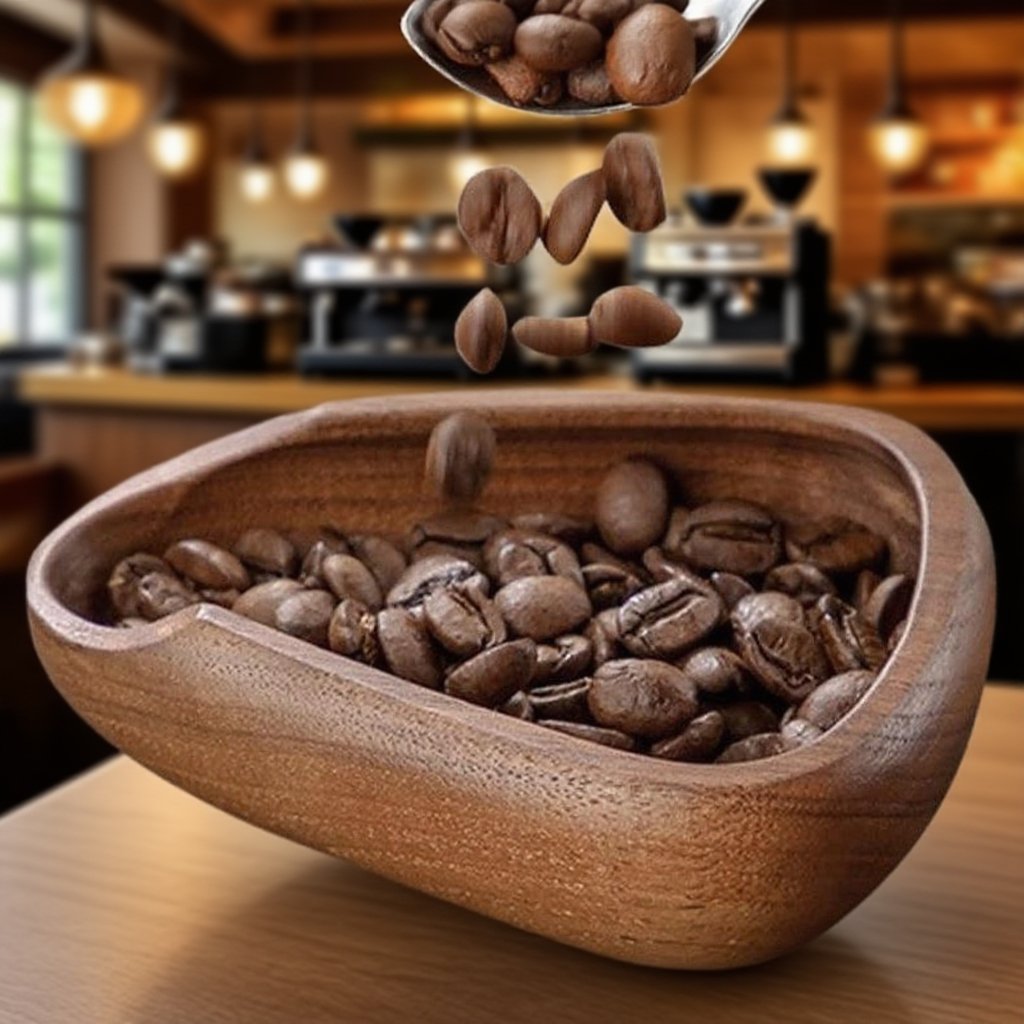 커피 원두 계량용 호두 스쿱