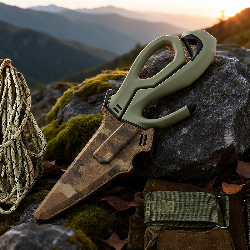 Tijeras multifuncionales esenciales para pesca
